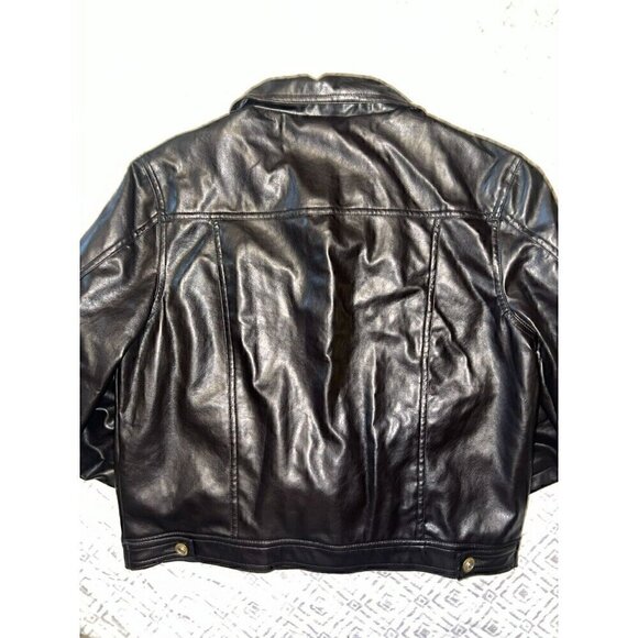 U.S. Polo Assn Leather Jacket XL Womens - Picture 3 of 8